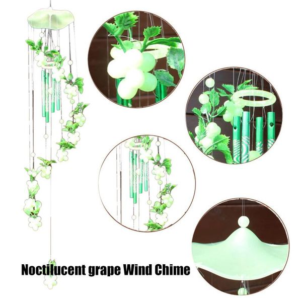 decorative objects & figurines fluorescent tubes bells metal wind chime hanging pendant ornament yard garden decor interior home decoration
decorative objects & figurines fluorescent tubes bells metal wind chime hanging pendant ornament yard garden decor interior home decoration