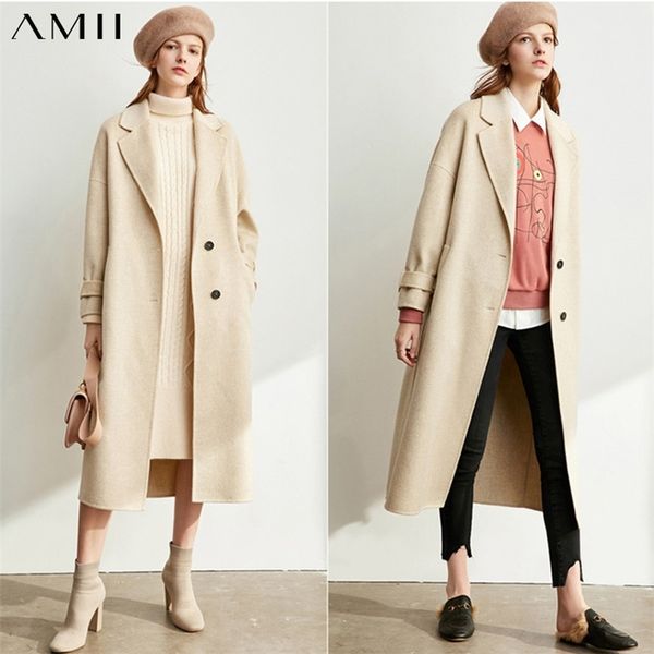 double woolen coat winter women lapel solid single-breasted loose female jacket 11930399 210527, Black
double woolen coat winter women lapel solid single-breasted loose female jacket 11930399 210527, Black