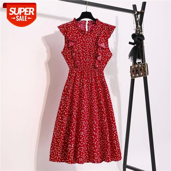 vintage butterfly sleeve ruffles heart dot print dress women medium long chiffon ladies spring summer dress red black blue #ta1x, White;black
vintage butterfly sleeve ruffles heart dot print dress women medium long chiffon ladies spring summer dress red black blue #ta1x, White;black