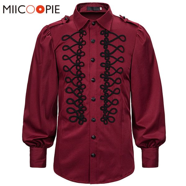 2020 luxury shirts for men brand palace gothic clothing men vintage social floral party prom punk dress shirt, White;black
2020 luxury shirts for men brand palace gothic clothing men vintage social floral party prom punk dress shirt, White;black