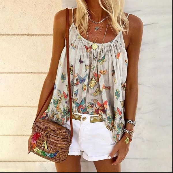 summer backless butterfly pattern womens tanks spaghetti strap casual basic size s 2xl, White
summer backless butterfly pattern womens tanks spaghetti strap casual basic size s 2xl, White
