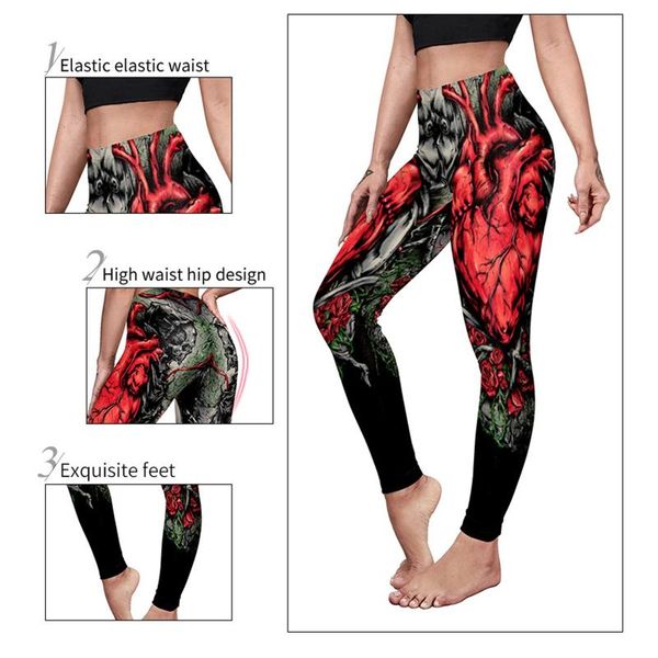 women's pants & capris scary heart print seamless yoga pant high elastic sports fitness legging women waist gym scrunch burunning train, Black;white
women's pants & capris scary heart print seamless yoga pant high elastic sports fitness legging women waist gym scrunch burunning train, Black;white