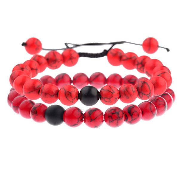 beaded, strands duovei 8mm natural stone beads weave bracelet for men women healing balance yoga bracelets charm couple christmas gift, Black
beaded, strands duovei 8mm natural stone beads weave bracelet for men women healing balance yoga bracelets charm couple christmas gift, Black