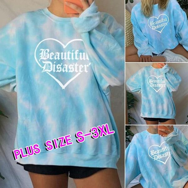 women's hoodies & sweatshirts o neck punk hip hop tie dye oversize sweatshirt s-3xl letter printed heart blue autumn women streatwear, Black
women's hoodies & sweatshirts o neck punk hip hop tie dye oversize sweatshirt s-3xl letter printed heart blue autumn women streatwear, Black