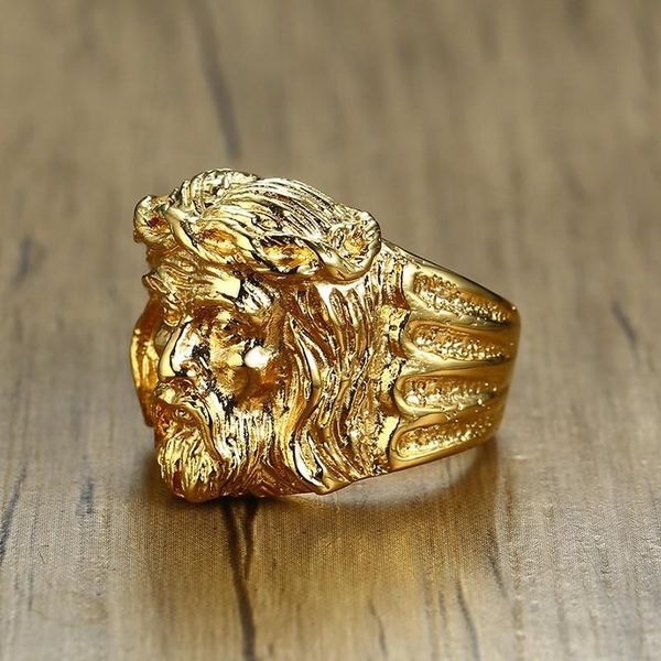 cluster rings golden jesus face ring for men rock hip hop style stainless steel, Golden;silver
cluster rings golden jesus face ring for men rock hip hop style stainless steel, Golden;silver