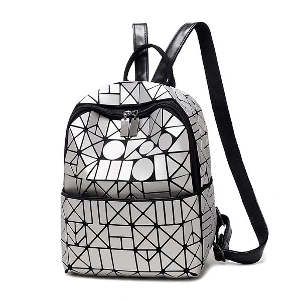backpack large capacity student schoolbag leisure lingge geometry magic color fashion bag luminous, Black;red
backpack large capacity student schoolbag leisure lingge geometry magic color fashion bag luminous, Black;red