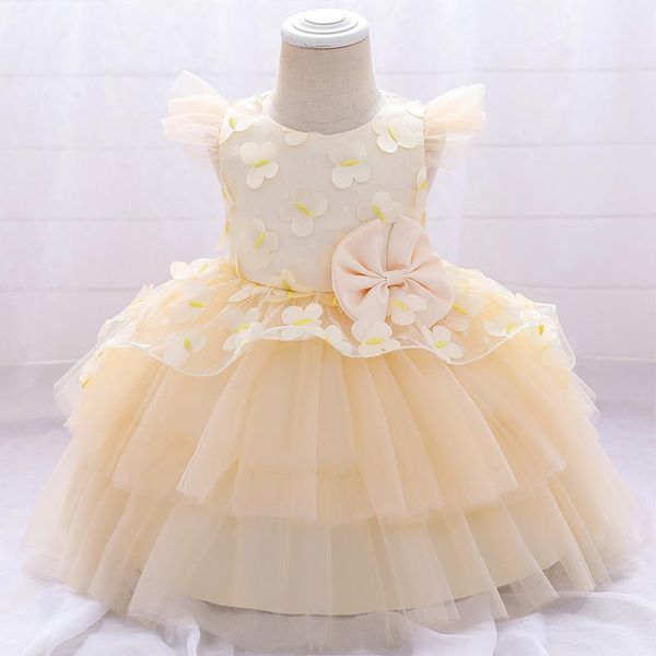 summer one-year-old lace baby dresses bowknot little girl cake princess for girls 0-5 year girl's, Red;yellow
summer one-year-old lace baby dresses bowknot little girl cake princess for girls 0-5 year girl's, Red;yellow