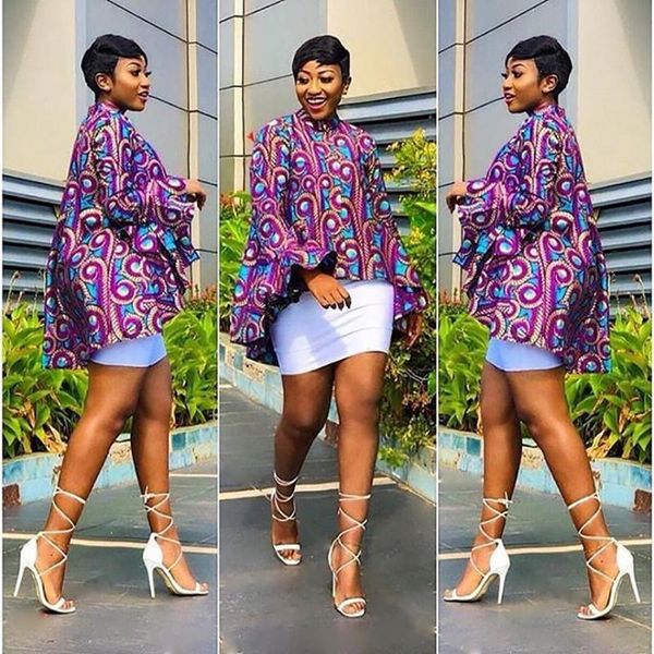 print blouse women summer flare sleeve shirts fashion vintage streetwear round neck outdoor wear office lady women's blouses &, White
print blouse women summer flare sleeve shirts fashion vintage streetwear round neck outdoor wear office lady women's blouses &, White