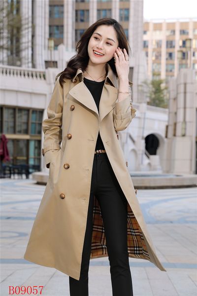 women's trench coats long classic windbreaker waterproof british high-end english style autumn winter gabadian solid color size coat h1, Tan;black
women's trench coats long classic windbreaker waterproof british high-end english style autumn winter gabadian solid color size coat h1, Tan;black