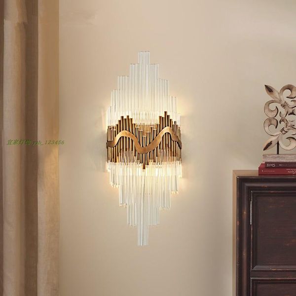 wall lamp modern creative crystal nordic living room aisle background corridor designer bedroom bedside
wall lamp modern creative crystal nordic living room aisle background corridor designer bedroom bedside