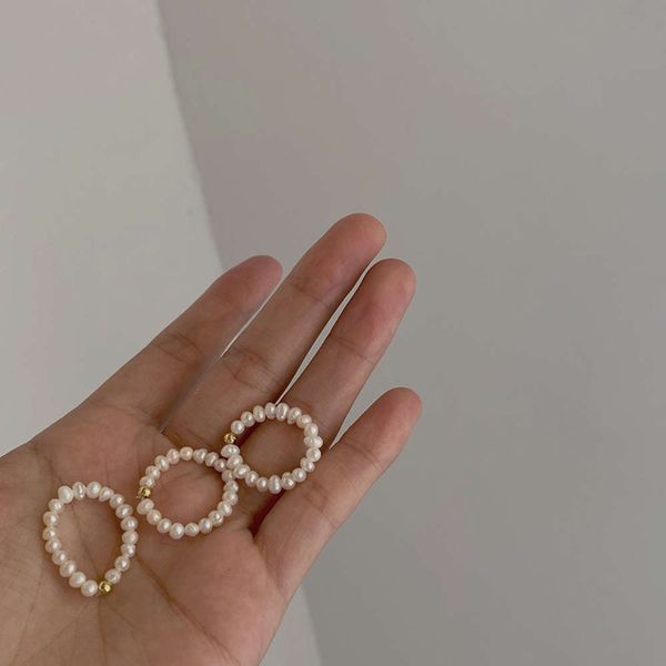 versatile folding danshui small pearl gentle index finger tail ring in french j017, Silver
versatile folding danshui small pearl gentle index finger tail ring in french j017, Silver