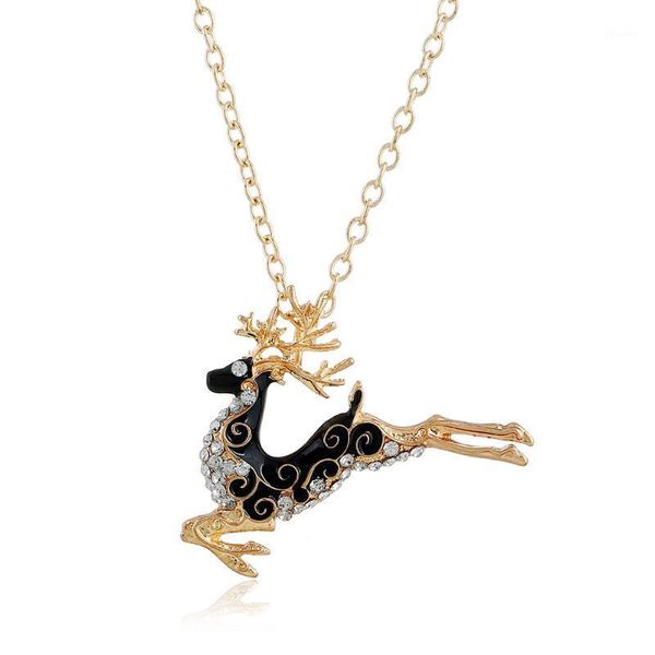 pendant necklaces christmas necklace cute elk golde/ color with rhinestone crystal long sweater chain 60cm long, 1 pc1, Silver
pendant necklaces christmas necklace cute elk golde/ color with rhinestone crystal long sweater chain 60cm long, 1 pc1, Silver