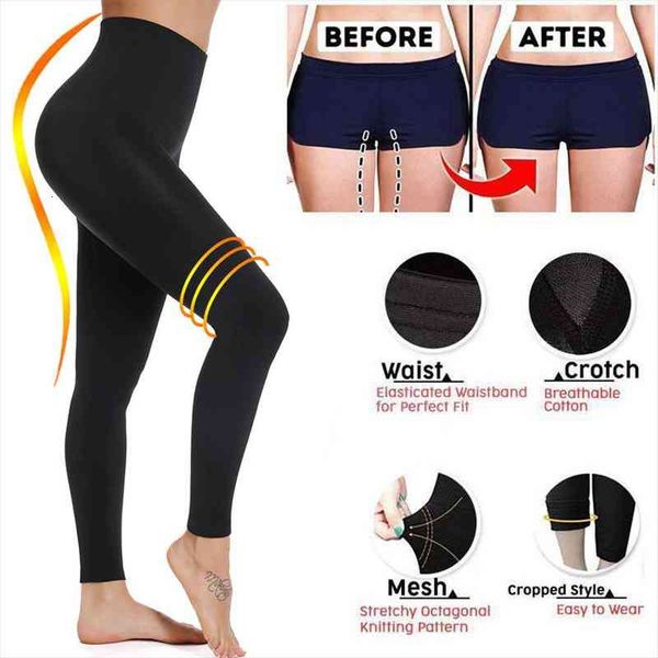 sculpting sleep leg high waist women leggings skinny pants slimming thigh slimmer, Black
sculpting sleep leg high waist women leggings skinny pants slimming thigh slimmer, Black