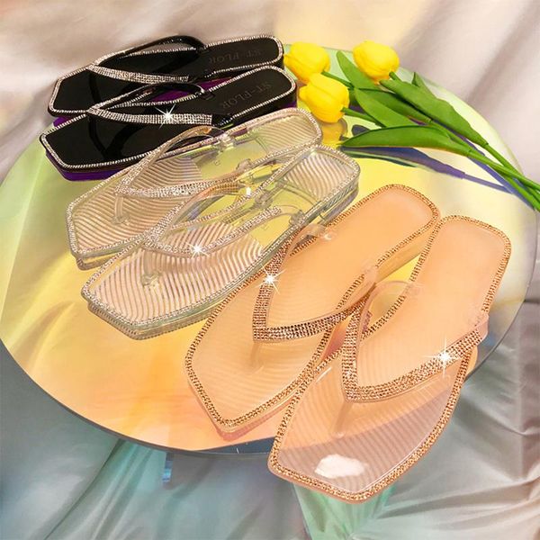 slippers women slipper transparent flats crystal beach sandals outdoor casual slides square toe 2021 fashion sandalias, Black
slippers women slipper transparent flats crystal beach sandals outdoor casual slides square toe 2021 fashion sandalias, Black