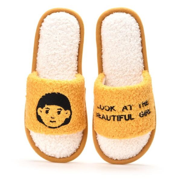 furry slides women's slippers winter woman ladies warm shoes women slipper female fur flat fashion, Black
furry slides women's slippers winter woman ladies warm shoes women slipper female fur flat fashion, Black