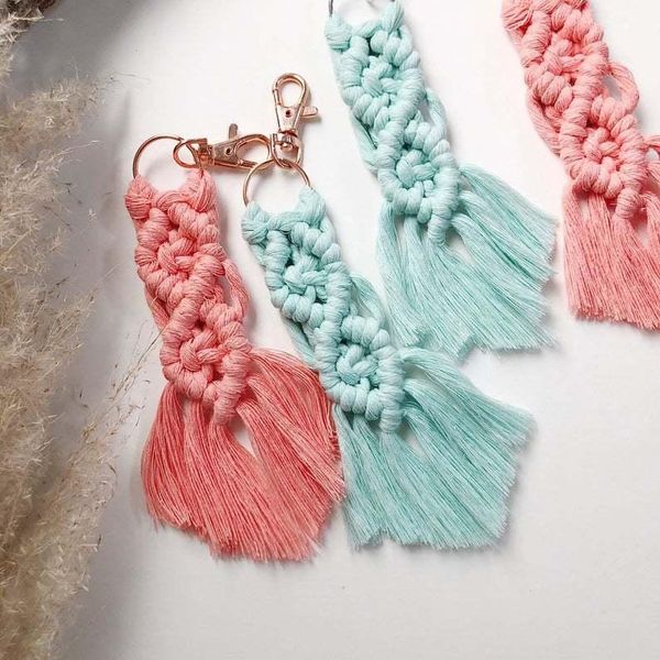 10pcs keychain creative europe and america simple modern pendant tapestry pure cotton rope woven tassel color party favor
10pcs keychain creative europe and america simple modern pendant tapestry pure cotton rope woven tassel color party favor