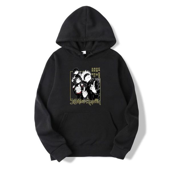 men's hoodies & sweatshirts jujutsu kaisen itadori yuji gojo satoru fushiguro megumi classic harajuku manga print winter long-sleeved t, Black
men's hoodies & sweatshirts jujutsu kaisen itadori yuji gojo satoru fushiguro megumi classic harajuku manga print winter long-sleeved t, Black