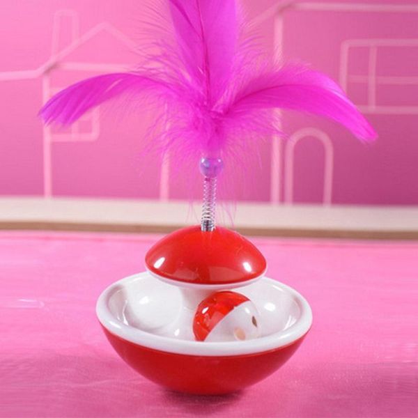 cat toys feather bell funny spring toy turntable training interactive pet supplies 
cat toys feather bell funny spring toy turntable training interactive pet supplies