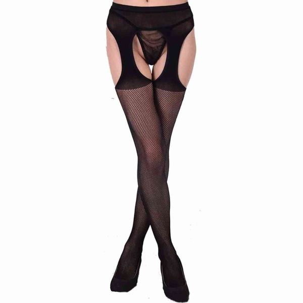 women suspender fishnet tights pantyhose garter mesh strumpfhose open crotch collant fantaisie ouvert pantimedias y1130, Black;white
women suspender fishnet tights pantyhose garter mesh strumpfhose open crotch collant fantaisie ouvert pantimedias y1130, Black;white