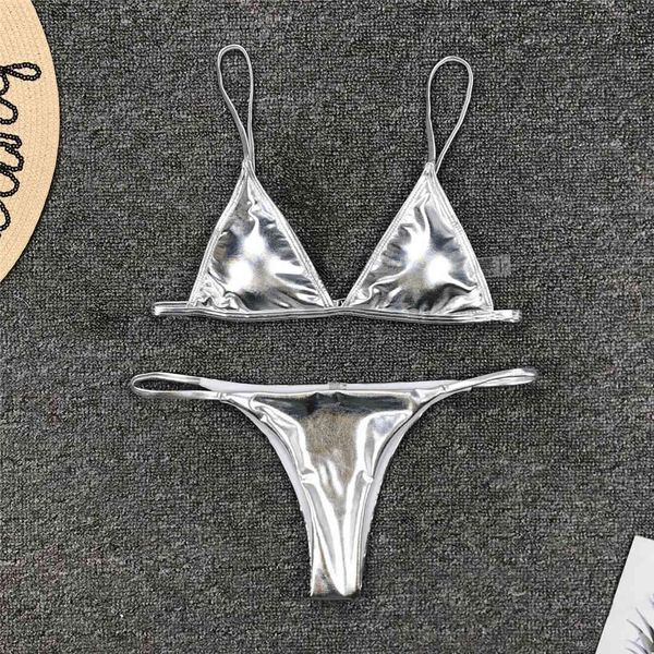 shiny silver micro bikini women swimwear female swimsuit two-pieces bikini set tiny bather new bathing suit swim k1718
shiny silver micro bikini women swimwear female swimsuit two-pieces bikini set tiny bather new bathing suit swim k1718