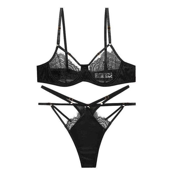 nxy set lace bra and thongs set underwear with stones unlined transparent hollow out bandage panties women lingerie 1127, Red;black
nxy set lace bra and thongs set underwear with stones unlined transparent hollow out bandage panties women lingerie 1127, Red;black