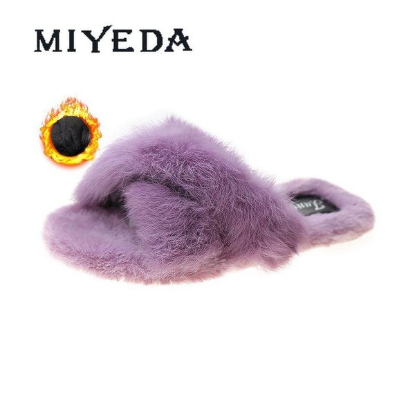 open-toed slippers women wool fur flat fluffy indoor flannel rubber non-slip foldable home winter warm moccasin, Black
open-toed slippers women wool fur flat fluffy indoor flannel rubber non-slip foldable home winter warm moccasin, Black