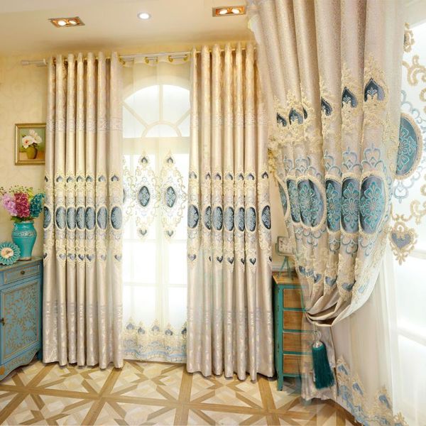 curtain & drapes europe custom-made luxury embroidery blackout curtains for living room classic craftsmanship bedroom
curtain & drapes europe custom-made luxury embroidery blackout curtains for living room classic craftsmanship bedroom