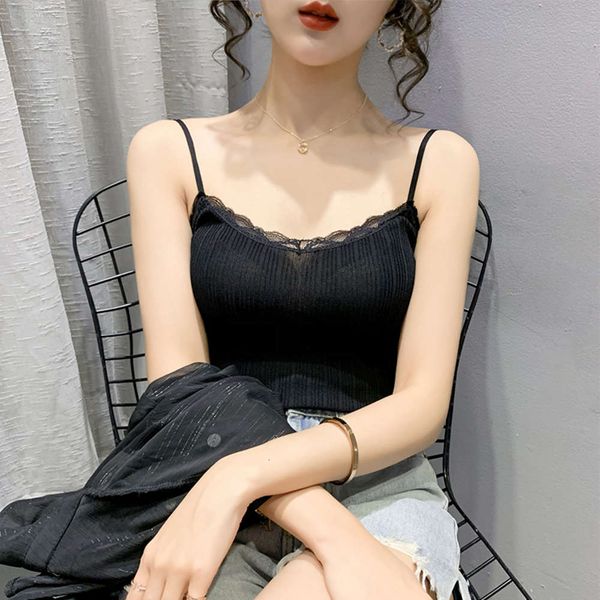 women's sweaters tees sweater lace small sling vest for women's summer with knitted bottom coat design fiyp mkld, White;black
women's sweaters tees sweater lace small sling vest for women's summer with knitted bottom coat design fiyp mkld, White;black