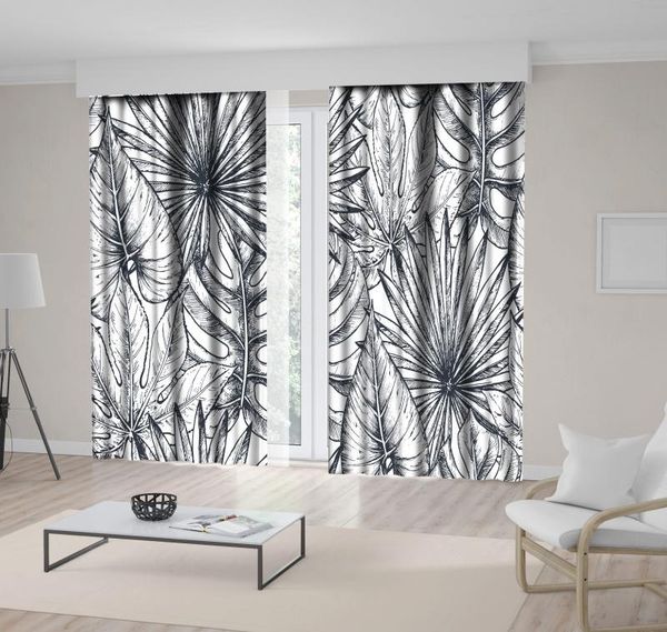 curtain & drapes tropical palm leaves jungle plants floral sketch nature decorative illustration black white
curtain & drapes tropical palm leaves jungle plants floral sketch nature decorative illustration black white