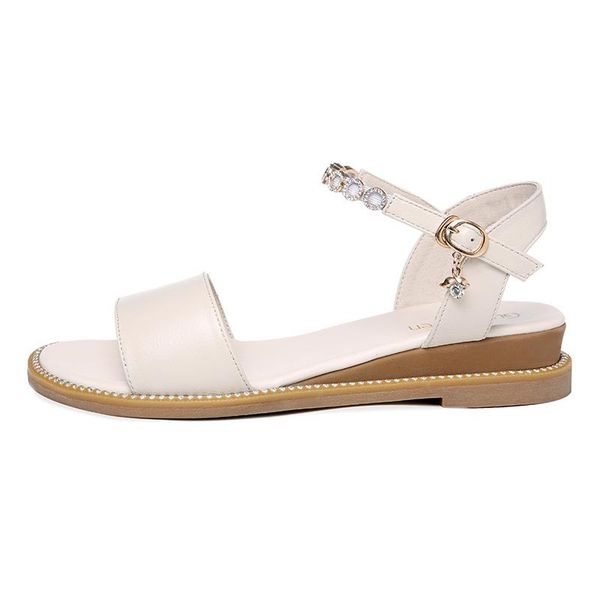 open-toed wedge sandals, flat buckle solid color shoes, women's platform shoes dress, Black
open-toed wedge sandals, flat buckle solid color shoes, women's platform shoes dress, Black