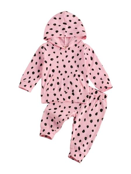 clothing sets baby girls two-piece clothes set, wave points printed pattern hooded + long elastic waist pants, white/ pink
clothing sets baby girls two-piece clothes set, wave points printed pattern hooded + long elastic waist pants, white/ pink
