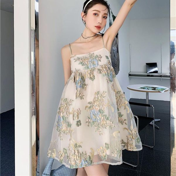 casual dresses 2021summer floral embroidered dress women summer jacquard spaghetti strap gold ball gown vacation elegant vestidos, Black;gray
casual dresses 2021summer floral embroidered dress women summer jacquard spaghetti strap gold ball gown vacation elegant vestidos, Black;gray