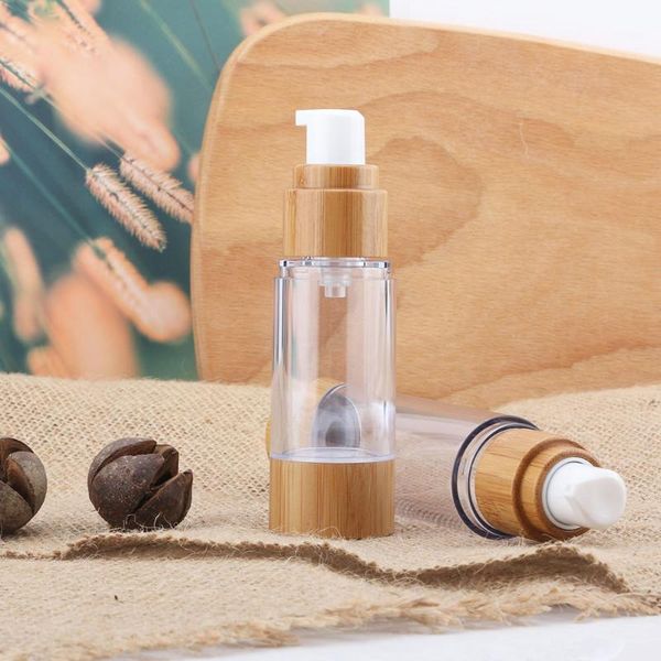 storage bottles & jars 20ml 30ml 50ml bamboo container abs frosted clear plastic airless pump bottle lotion
storage bottles & jars 20ml 30ml 50ml bamboo container abs frosted clear plastic airless pump bottle lotion