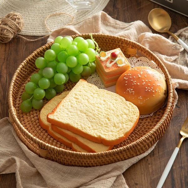 storage baskets rattan hand woven round high wall severing tray food platters plate with handles for breakfast and coffee
storage baskets rattan hand woven round high wall severing tray food platters plate with handles for breakfast and coffee