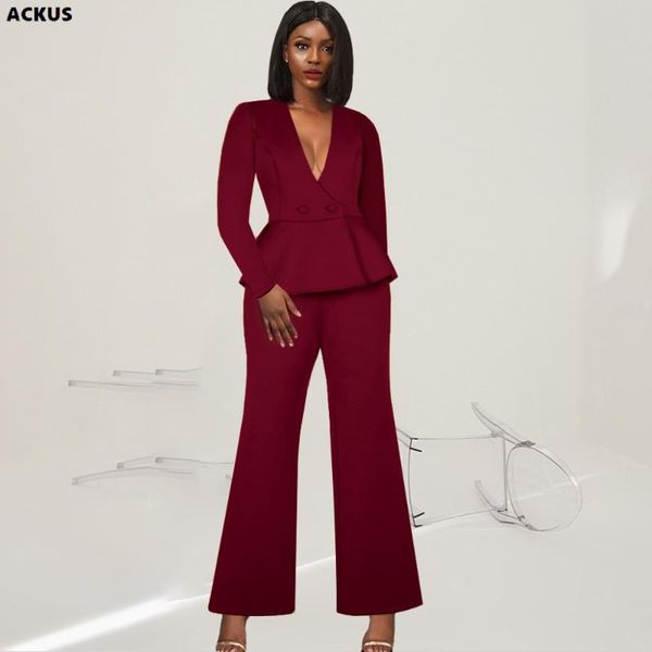 women's two piece pants ackus women set solid ruffles + long flare 2 sets fashion outfit for office lady vintage clothing autumn, White
women's two piece pants ackus women set solid ruffles + long flare 2 sets fashion outfit for office lady vintage clothing autumn, White