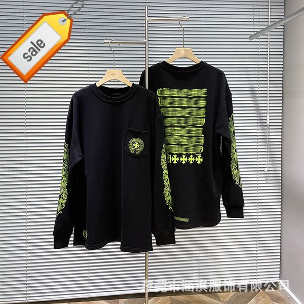 autumn and winter tide 2022 ch fluorescent green sanskrit horseshoe printed sweater men's women's top, Black
autumn and winter tide 2022 ch fluorescent green sanskrit horseshoe printed sweater men's women's top, Black