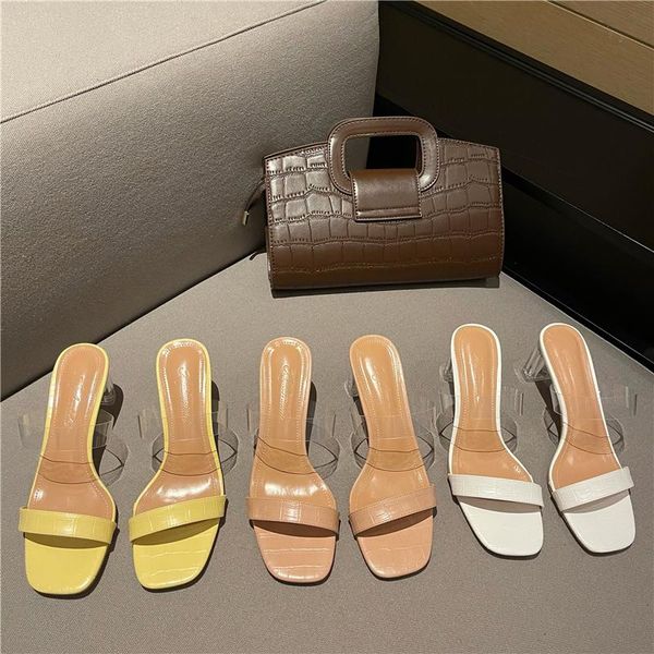 women slipper summer for female thin heels transparent high sandals flip flops woman pumps slippers, Black
women slipper summer for female thin heels transparent high sandals flip flops woman pumps slippers, Black
