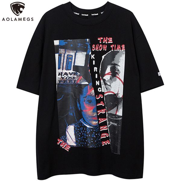 men's polos shirt boy's girl letter ripping image of men loose the-neck fashion harajuku high street streetwear, White;black
men's polos shirt boy's girl letter ripping image of men loose the-neck fashion harajuku high street streetwear, White;black
