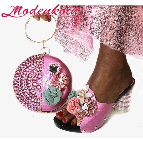 dress shoes modenkoin italian with matching bags 2021 shoe and bag set for party in women nigerian pumps circular purse, Black
dress shoes modenkoin italian with matching bags 2021 shoe and bag set for party in women nigerian pumps circular purse, Black