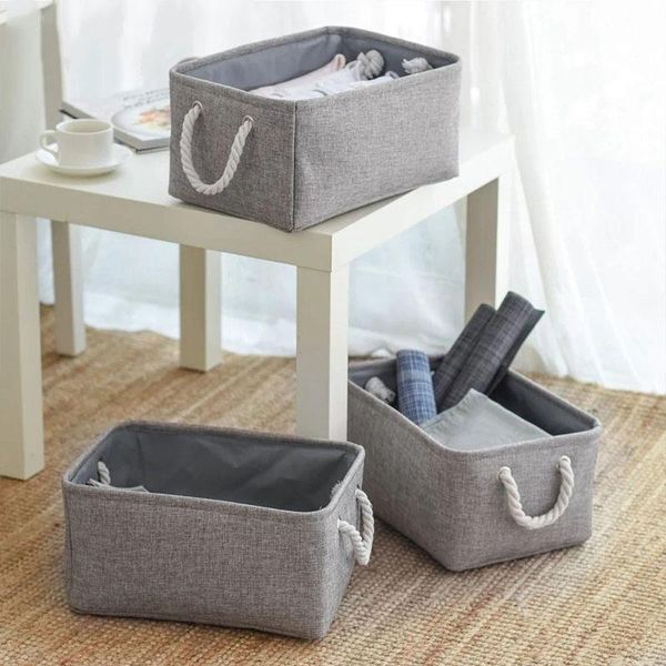 storage baskets cotton linen deskbox clothes toys folding laundry basket underware organizer office stationery container
storage baskets cotton linen deskbox clothes toys folding laundry basket underware organizer office stationery container