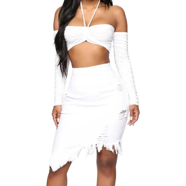 skirts summer women's club street hole tassel bodycon skirt 2021 fashion ladies casual irregular solid color denim, Black
skirts summer women's club street hole tassel bodycon skirt 2021 fashion ladies casual irregular solid color denim, Black