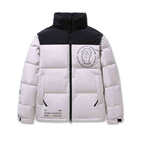 winter jacket death classic brain men white duck down parkas coat hooded stand collar thick warm puffer windbreaker, Black
winter jacket death classic brain men white duck down parkas coat hooded stand collar thick warm puffer windbreaker, Black