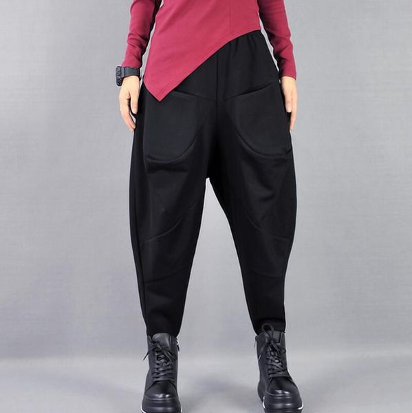 women's pants & capris / spring women fashion personalized custom made large size loose slim casual harem baggy pants/27-36, Black;white
women's pants & capris / spring women fashion personalized custom made large size loose slim casual harem baggy pants/27-36, Black;white