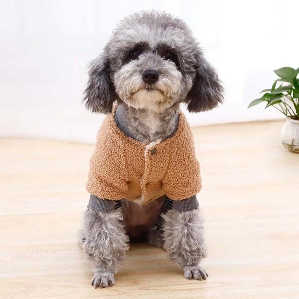 dog apparel pet clothing cute cat winter warm clothes g decoration two-legged jacket fashion hond kleding 20o18
dog apparel pet clothing cute cat winter warm clothes g decoration two-legged jacket fashion hond kleding 20o18