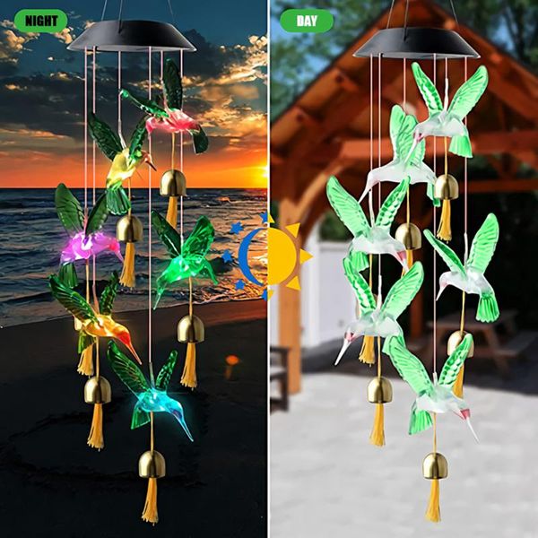 solar lamps outdoor decorative walkway landscape color changing led wind chime light hummingbird/butterfly waterproof
solar lamps outdoor decorative walkway landscape color changing led wind chime light hummingbird/butterfly waterproof