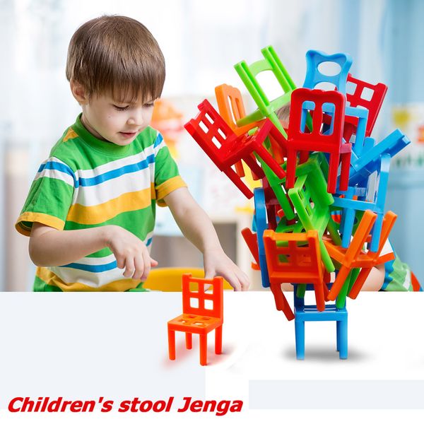 18pcs Stacking Chairs Game Mini Balance Blocks Toy Assembly Plastic Blocks Balancing Training Game Kids Educational Toys#38
18pcs Stacking Chairs Game Mini Balance Blocks Toy Assembly Plastic Blocks Balancing Training Game Kids Educational Toys#38