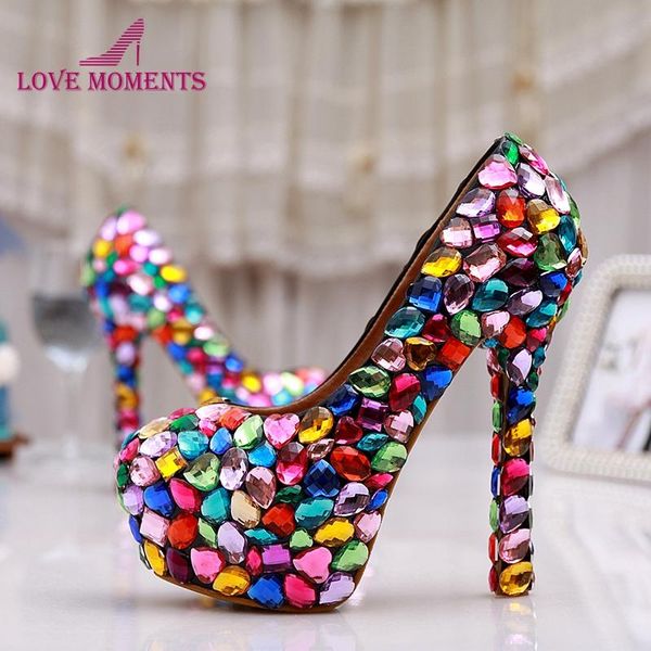 arrival round toe sparkling performance shoes party prom high heel bridal wedding unique bridesmaid pumps dress, Black
arrival round toe sparkling performance shoes party prom high heel bridal wedding unique bridesmaid pumps dress, Black