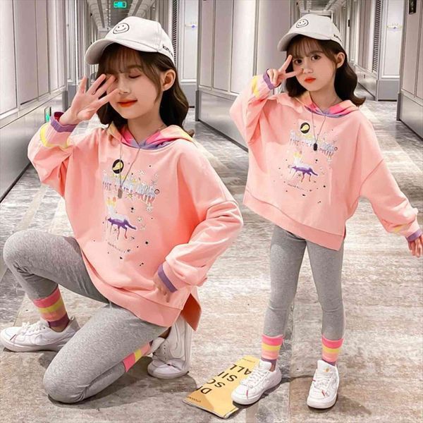 girls clothes sets autumn childrens clothing set hoodies sweatshirt pants casual kids suits teenage 6 7 8 9 10 12, White
girls clothes sets autumn childrens clothing set hoodies sweatshirt pants casual kids suits teenage 6 7 8 9 10 12, White