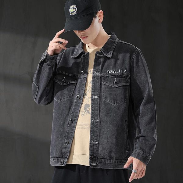 casual men denim cargo jacket overcoat male streetwear womens hip hop loose jeans coat cowboy men's jackets, Black;brown
casual men denim cargo jacket overcoat male streetwear womens hip hop loose jeans coat cowboy men's jackets, Black;brown