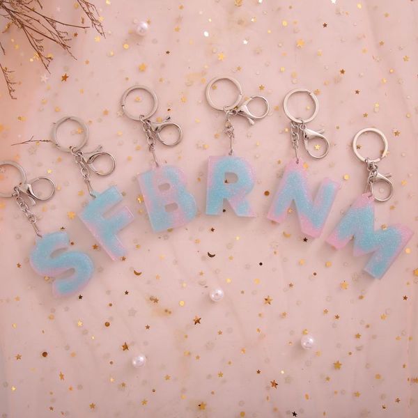 keychains e-ling keychain 26english word english letter keyring glitter resin a to z handbag charms for woman girls, Silver
keychains e-ling keychain 26english word english letter keyring glitter resin a to z handbag charms for woman girls, Silver